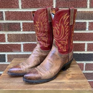 Womens Lucchese Classics 1883 Leather Western Boots 🎄 Christmas Gift 🎄